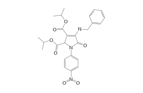DIISOPROPYL-4-BENZYLAMINO-1-(4-NITROPHENYL)-5-OXO-2,5-DIHYDRO-1H-PYRROLE-2,3-DICARBOXYLATE
