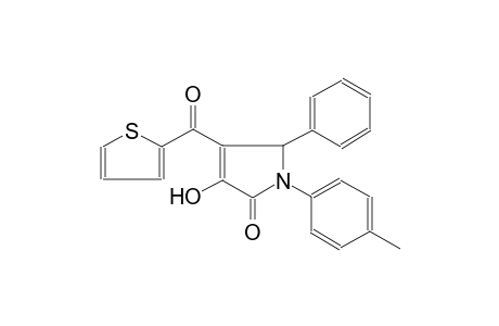 2H-pyrrol-2-one, 1,5-dihydro-3-hydroxy-1-(4-methylphenyl)-5-phenyl-4-(2-thienylcarbonyl)-