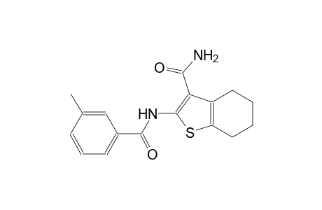 2-[(3-methylbenzoyl)amino]-4,5,6,7-tetrahydro-1-benzothiophene-3-carboxamide