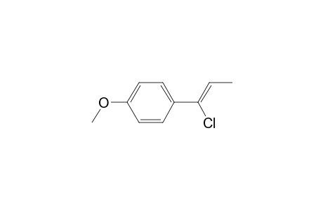 1-[(Z)-1-chloranylprop-1-enyl]-4-methoxy-benzene