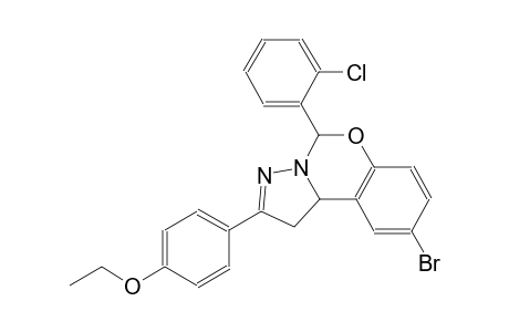 4-[9-bromo-5-(2-chlorophenyl)-1,10b-dihydropyrazolo[1,5-c][1,3]benzoxazin-2-yl]phenyl ethyl ether