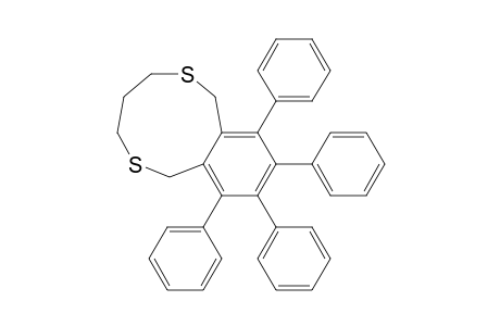 10,11,12,13-Tetraphenyl-3,7-dithiabicyclo[7.4.0]trideca-9,11,13-triene