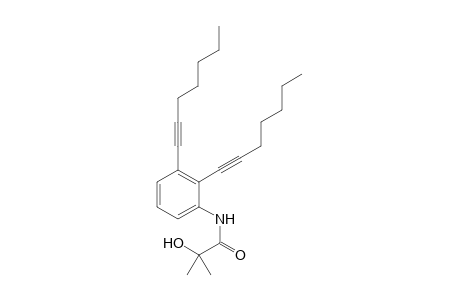 N-(2,3-Di(hept-1-ynyl)phenyl)-2-hydroxy-2-methypropanamide