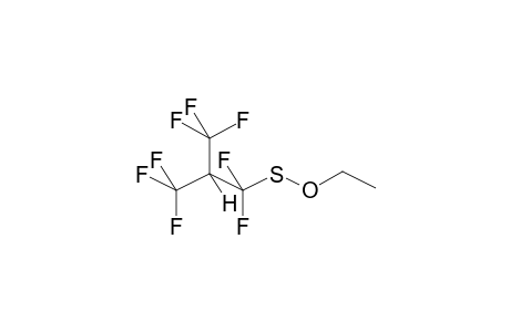 1,1,3,3,3-PENTAFLUORO-2-TRIFLUOROMETHYLPROPANSULPHENIC ACID, ETHYLESTER