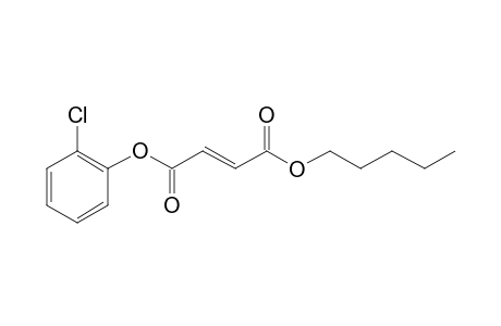 Fumaric acid, 2-chlorophenyl pentyl ester