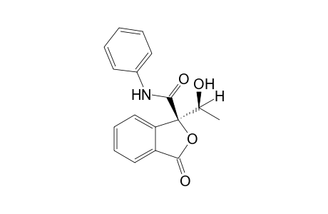 (3RS,1"SR)-3-(1"-Hydroxyethyl)-3-(phenylcarbamoyl)-1(3H)-benzofuranone