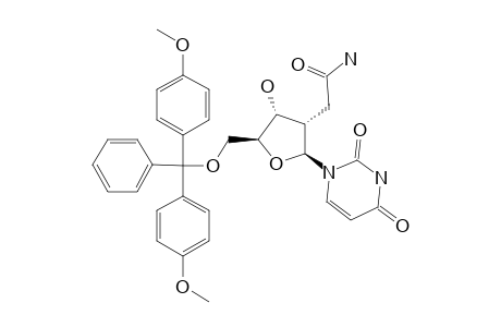 2'-ALPHA-C-CARBAMOYLMETHYL-2'-DEOXY-5'-O-(DIMETHOXYTRITYL)-URIDINE