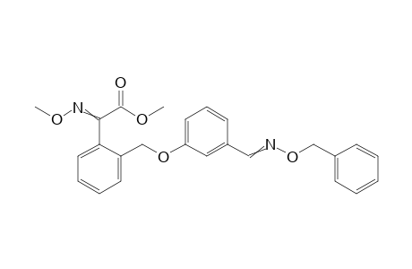 Benzeneacetic acid, alpha-(methoxyimino)-2-[[3-[[(phenylmethoxy)imino]methyl]phenoxy]methyl]-, methyl ester