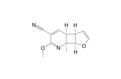 10-CYANO-9-METHOXY-7-METHYL-5-OXA-8-AZATRICYCLO-[5.4.0.0(2,6)]-UNDECA-3,8,10-TRIENE