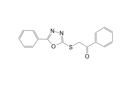 1-phenyl-2-[(5-phenyl-1,3,4-oxadiazol-2-yl)sulfanyl]ethanone
