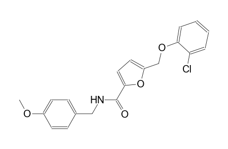 5-[(2-chlorophenoxy)methyl]-N-(4-methoxybenzyl)-2-furamide