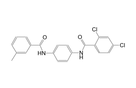 2,4-dichloro-N-{4-[(3-methylbenzoyl)amino]phenyl}benzamide
