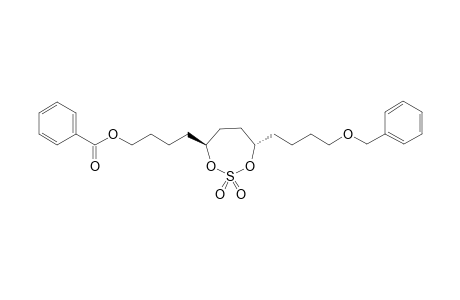 (5S,8S)-1-(Benzoyloxy)-12-(benzyloxy)-5,8-dodecanediol Cyclic Sufate