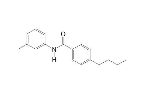 4-Butyl-N-(3-methylphenyl)benzamide