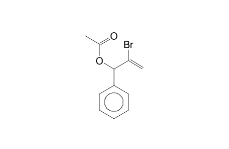(2-bromanyl-1-phenyl-prop-2-enyl) ethanoate