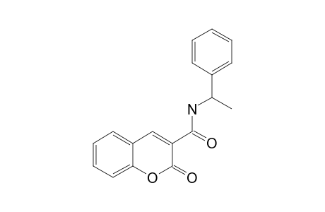 2-keto-N-(1-phenylethyl)chromene-3-carboxamide