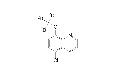 5-Chloro-8-trideuteromethoxyquinoline