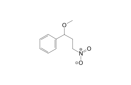 1-(1-Methoxy-3-nitropropyl)benzene