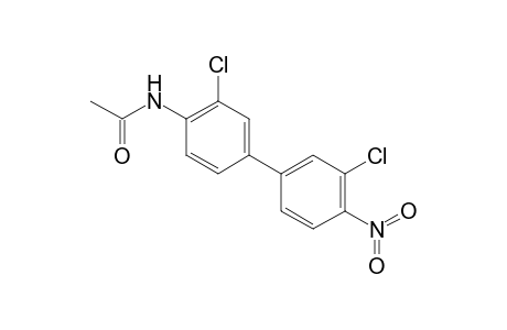 3,3'-Dichloro-4-(N-acetylamino)-4'-nitrobiphenyl