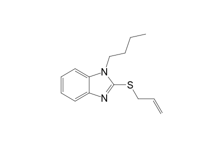 1-Butyl-2-(prop-2-enylthio)benzimidazole