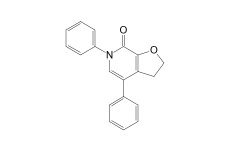 2,3-Dihydro-4,6-diphenylfuro[2,3-c]pyridin-7(6H)-one