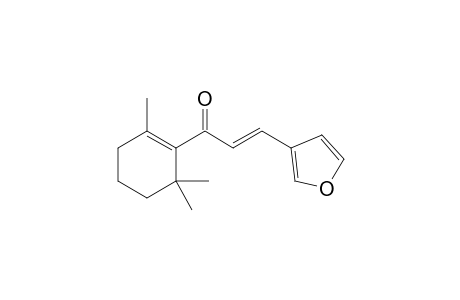 (E)-3-(3-furanyl)-1-(2,6,6-trimethyl-1-cyclohexenyl)-2-propen-1-one