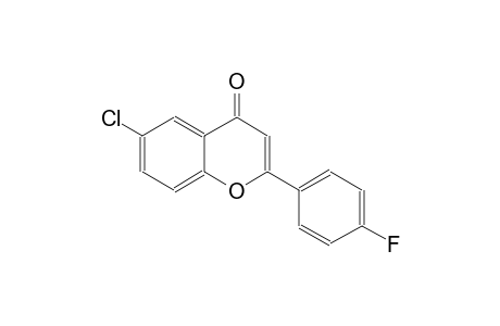 4H-1-benzopyran-4-one, 6-chloro-2-(4-fluorophenyl)-