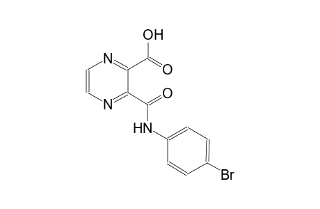 2-pyrazinecarboxylic acid, 3-[[(4-bromophenyl)amino]carbonyl]-