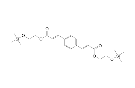 2-Propenoic acid, 3,3'-(1,4-phenylene)bis-, bis[2-[(trimethylsilyl)oxy]ethyl] ester