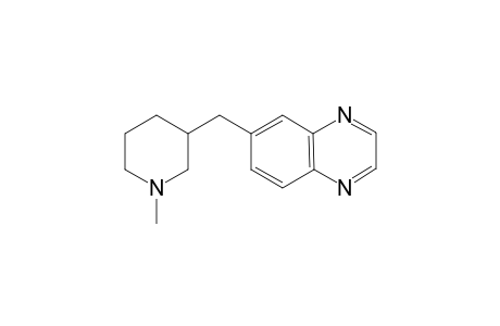 6-((1-Methylpiperidin-3-yl)methyl)quinoxaline