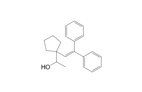 1-(2,2-Diphenylvinyl)-1-(1-hydroxyethyl)cyclopentane