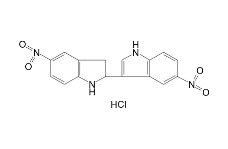 5-NITRO-2-(5-NITROINDOL-3-YL)-INDOLINE, MONOHYDROCHLORIDE