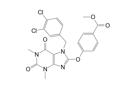 benzoic acid, 4-[[7-[(3,4-dichlorophenyl)methyl]-2,3,6,7-tetrahydro-1,3-dimethyl-2,6-dioxo-1H-purin-8-yl]oxy]-, methyl ester