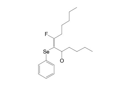 (E)-7-FLUORO-6-(PHENYLSELENO)-DODEC-6-EN-5-OL