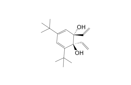 3,5-bis(t-Butyl)-1,2-divinyl-3,5-cyclohexadiene-1,2-diol