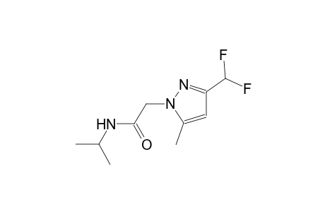 2-[3-(difluoromethyl)-5-methyl-1H-pyrazol-1-yl]-N-isopropylacetamide