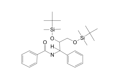 N-[(1S,2R)-2,3-Dihydroxy-1-phenylpropyl]benzamide, bis(tert-butyldimethylsilyl) ether