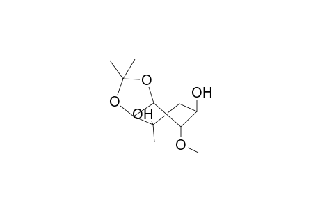 7-Methoxy-2,2,4-trimethyl-hexahydro-benzo[1,3]dioxole-4,6-diol