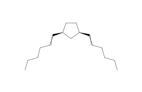 (1R,3S)-1,3-bis(hex-1-enyl)cyclopentane