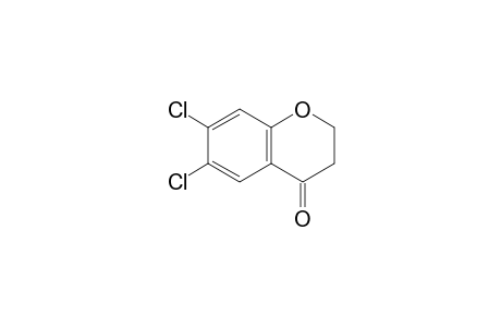 6,7-Dichloro-4-chromanone