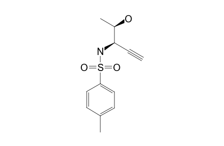 (3R,4R)-4-HYDROXY-3-[N-(4-METHYLPHENYLSULFONYL)-AMINO]-1-PENTYNE