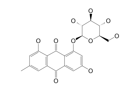 EMODIN-8-BETA-D-GLUCOPYRANOSIDE