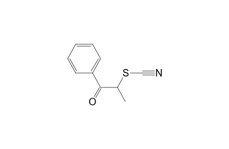 1-Phenyl-2-thiocyanato-propan-1-one