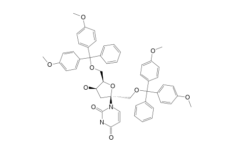 1-[3'-DEOXY-1',6'-DI-O-(4,4'-DIMETHOXYTRITYL)-BETA-D-SORBOFURANOSYL]-URACIL