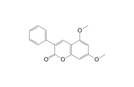 5,7-Dimethoxy-3-phenyl-2H-chromen-2-one