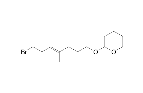 (3E)-4-Methyl-7-tetrahydropyranoxy-1-bromo-3-heptene