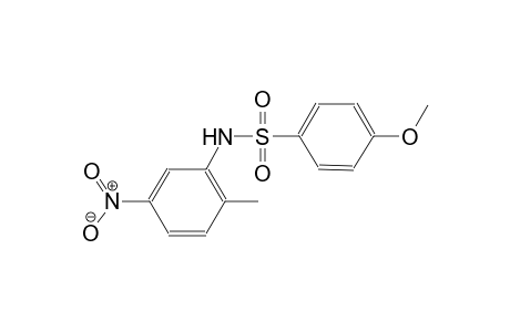 4-methoxy-N-(2-methyl-5-nitrophenyl)benzenesulfonamide