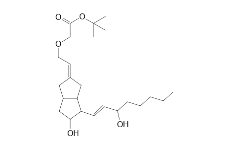 {2-[Hexahydro-5'-hydroxy-4'-(3"-hydroxy-1"-octenyl)-2(1H)-pentalenylidene}ethoxy-1,1-dimethylethyl acetate