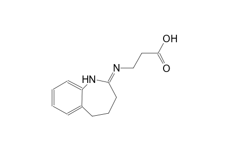 N-[(2E)-1,3,4,5-tetrahydro-2H-1-benzazepin-2-ylidene]-beta-alanine