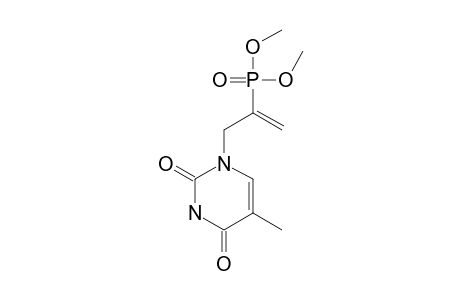 N1-(2-DIMETHYL-PHOSPHONOPROP-2-ENYL)-THYMIDINE